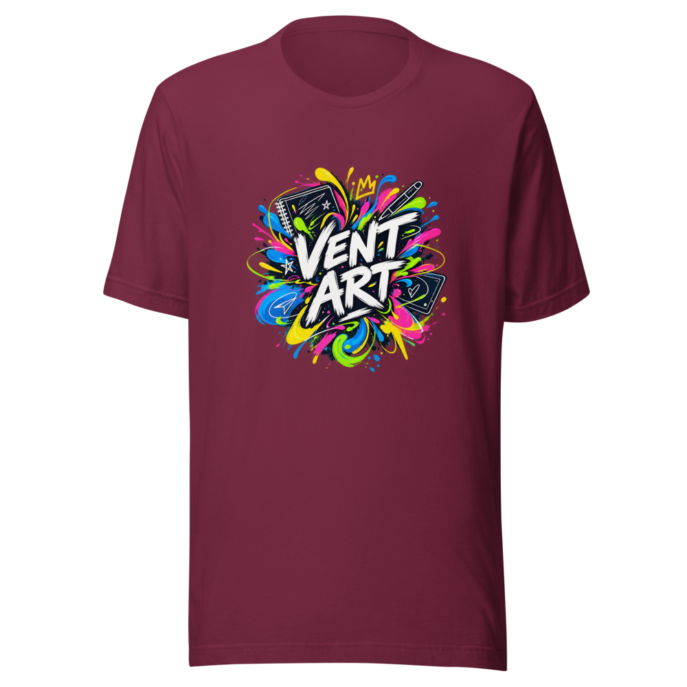 Vent Art Vibes: Express Yourself Tee - Image 6
