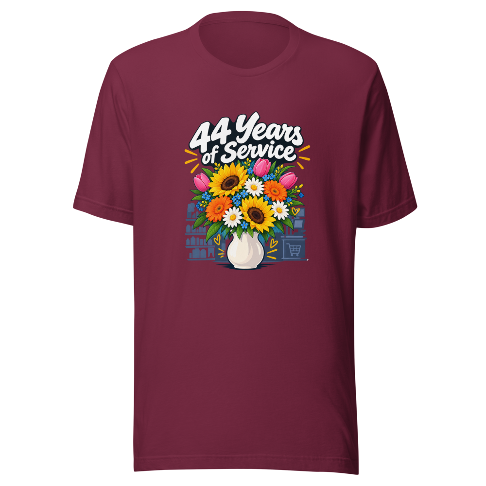Gayle's 44 Years of Service Retirement Tee - Image 6