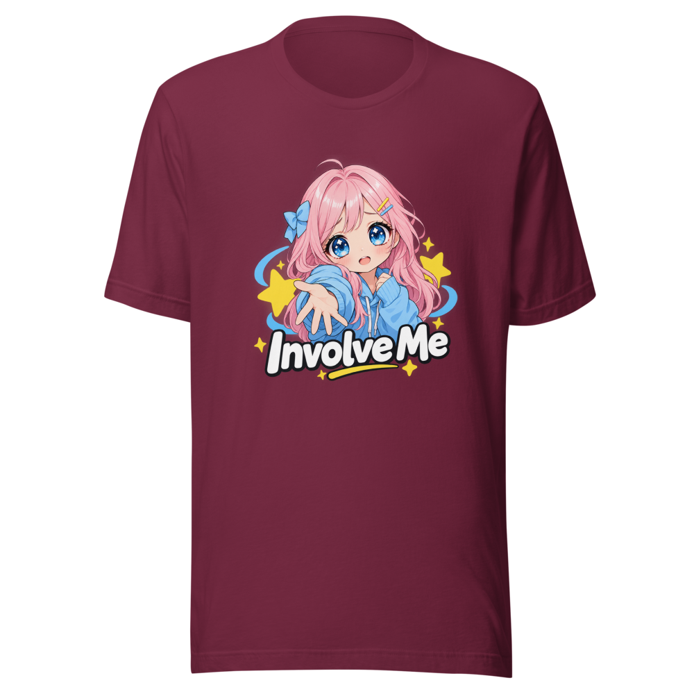 Involve Me T-Shirt: Viral Meme & Kawaii Art - Image 6