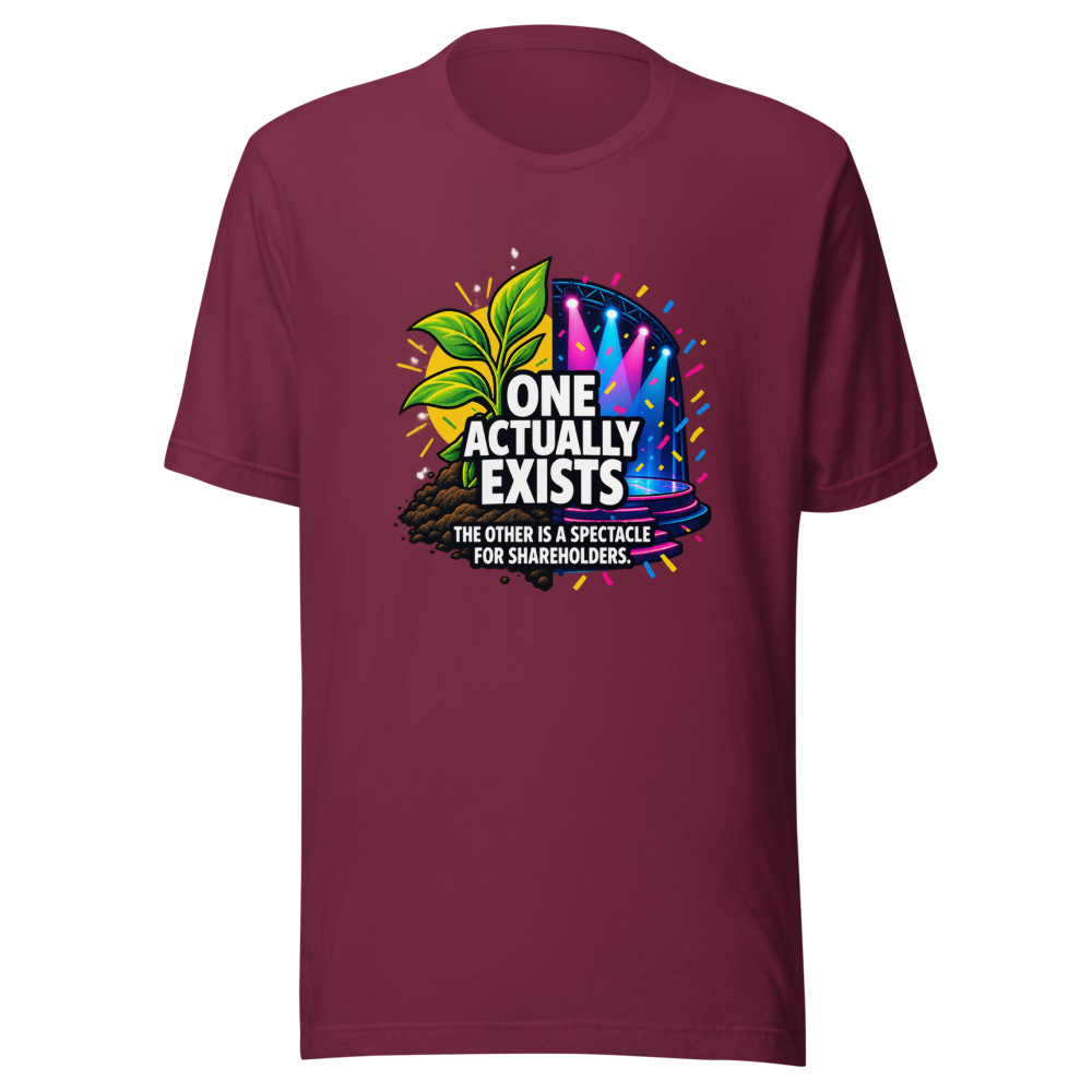 Shareholder Spectacle vs. Real Deal T-Shirt - Image 6