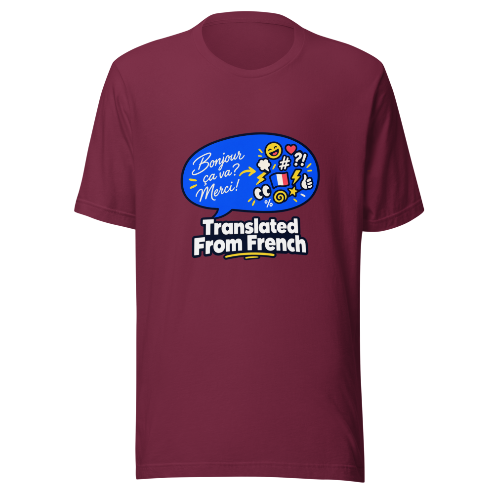 Unlocking Global Vibes: The "Translated From French" Tee - Image 6