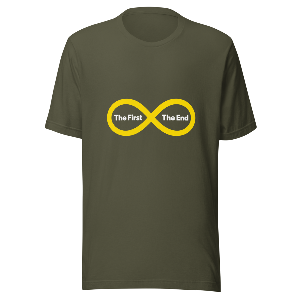 The First. The End. Minimalist Infinity Symbol Tee - Image 10