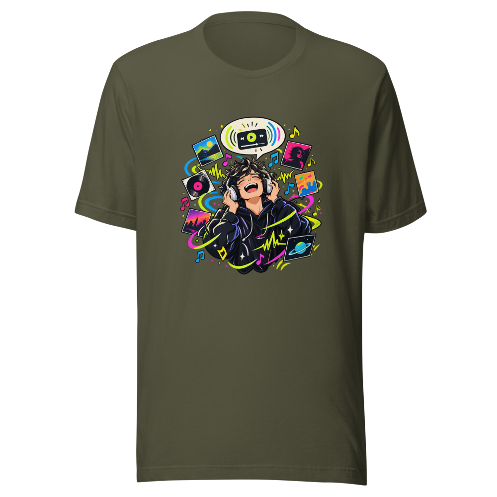 Music Rec Vibes Tee - How It Feels - Image 10