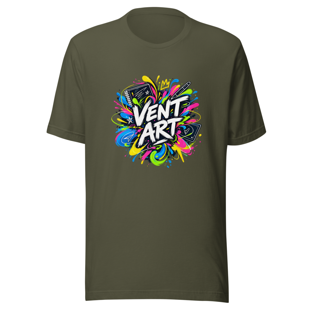 Vent Art Vibes: Express Yourself Tee - Image 10