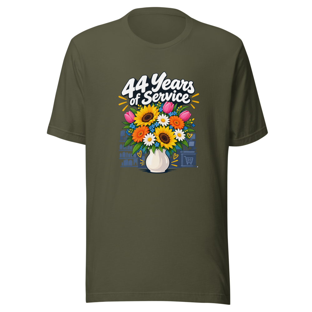 Gayle's 44 Years of Service Retirement Tee - Image 10