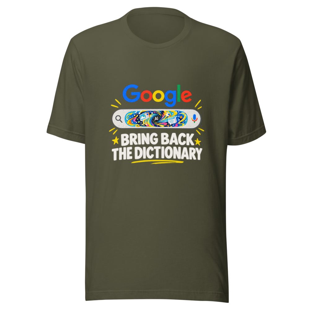 Google AI Overview Definition Replacement Tee - Image 10