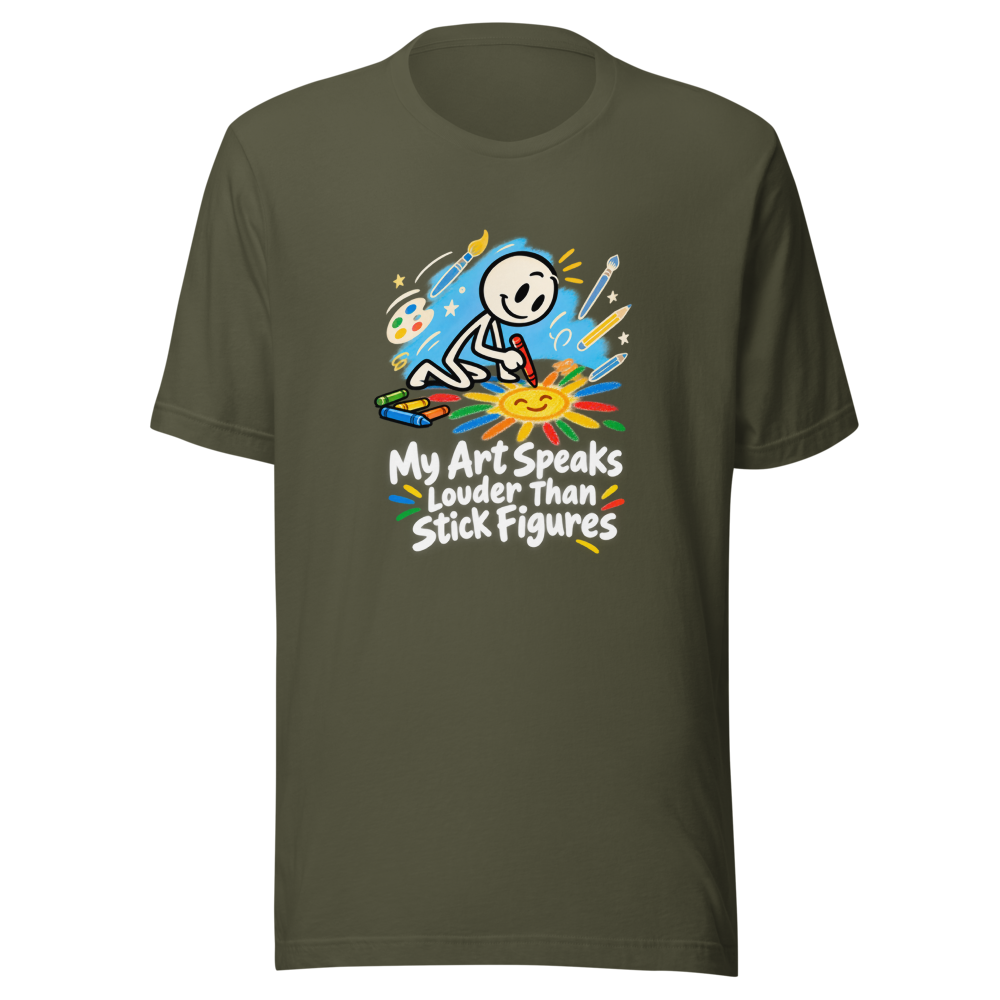 Embrace Your Inner Artist Vibes T-Shirt - Image 10