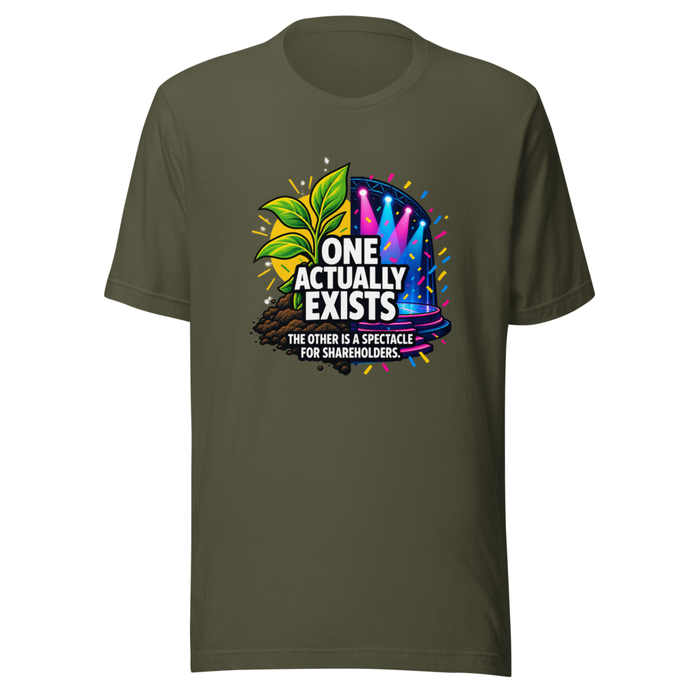 Shareholder Spectacle vs. Real Deal T-Shirt - Image 10