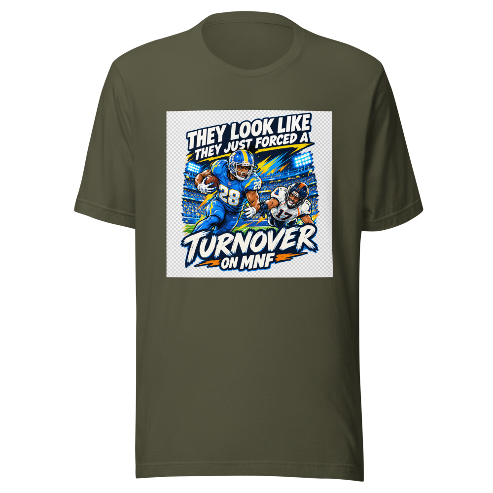 Turnover On MNF Vibes T-Shirt - Image 10