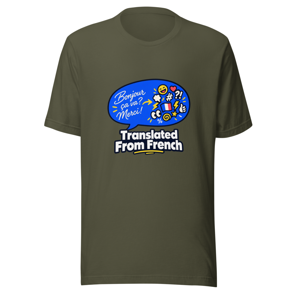 Unlocking Global Vibes: The "Translated From French" Tee - Image 10