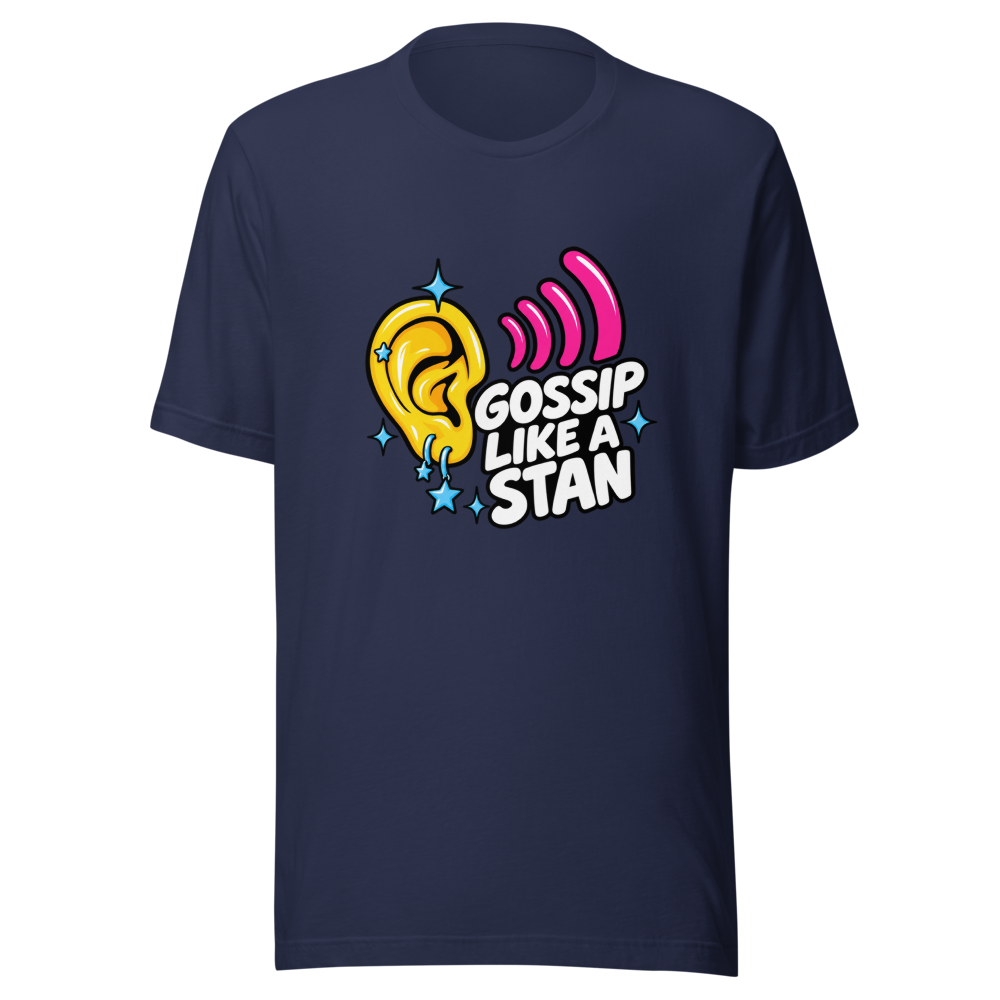 Gossip Like A Stan Viral Tweet T-Shirt - Image 4