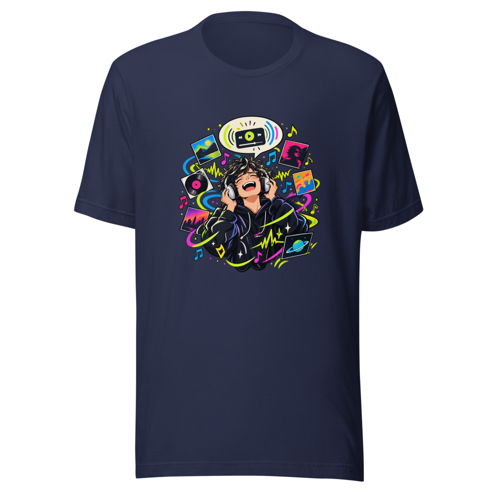 Music Rec Vibes Tee - How It Feels - Image 4