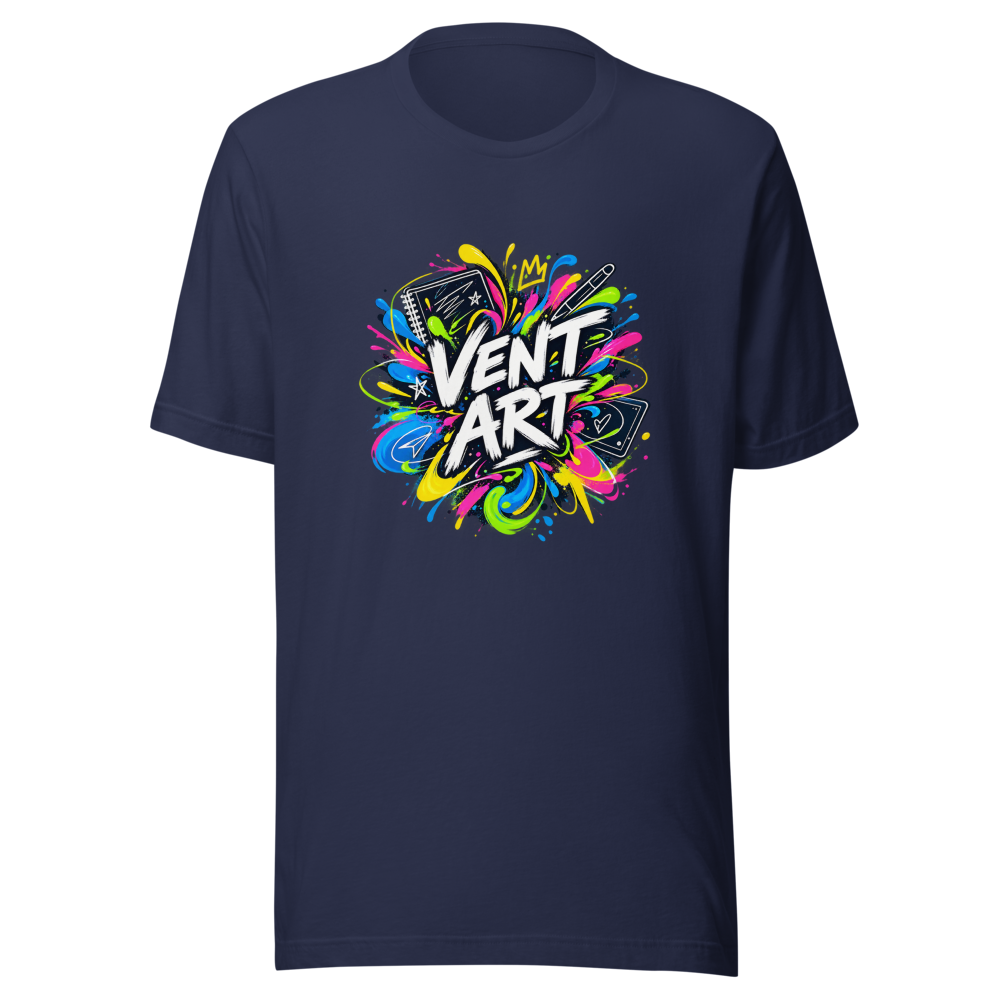 Vent Art Vibes: Express Yourself Tee - Image 4