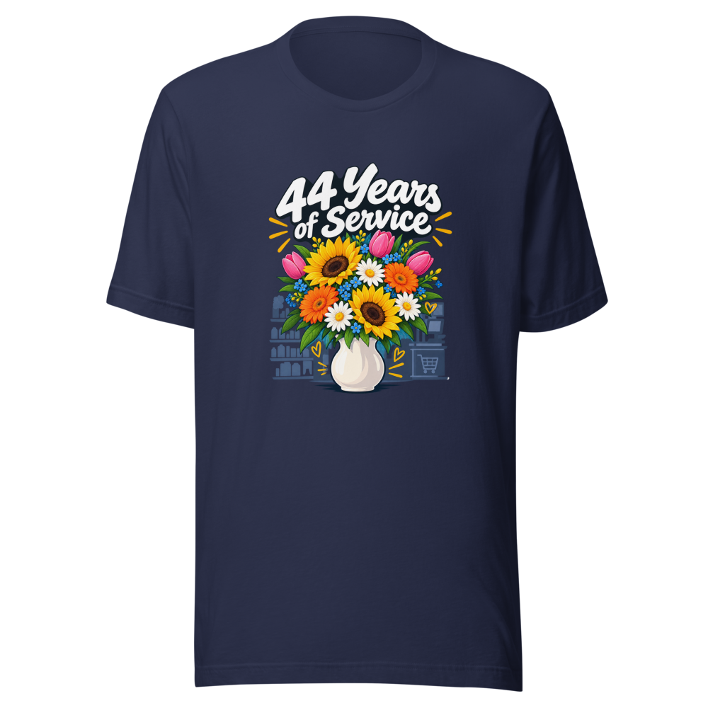 Gayle's 44 Years of Service Retirement Tee - Image 4