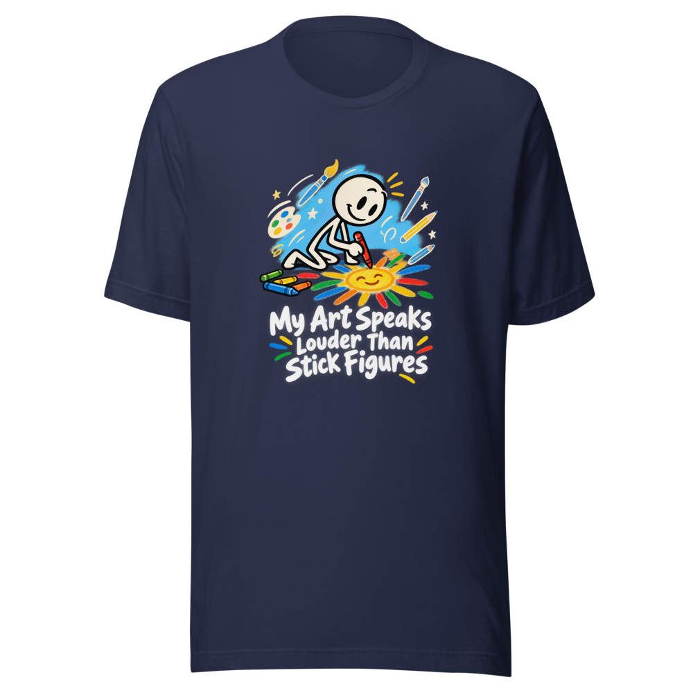 Embrace Your Inner Artist Vibes T-Shirt - Image 4