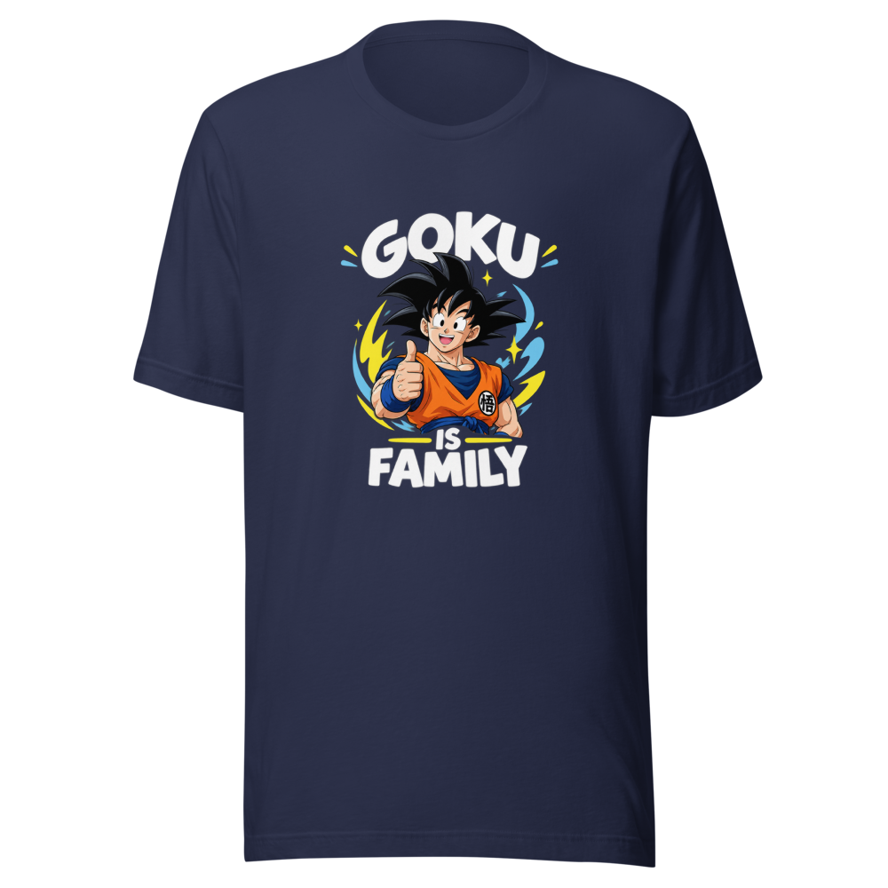 Goku Is Family Not Bae Anime Fan T-Shirt - Image 4