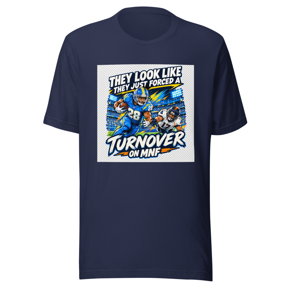 Turnover On MNF Vibes T-Shirt - Image 4