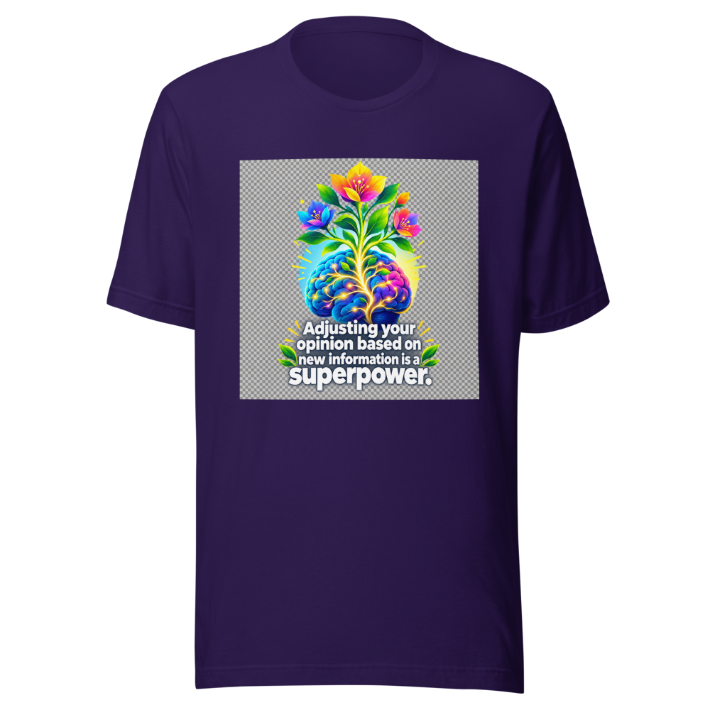 Grow Your Mind: New Info, New You Tee - Image 3