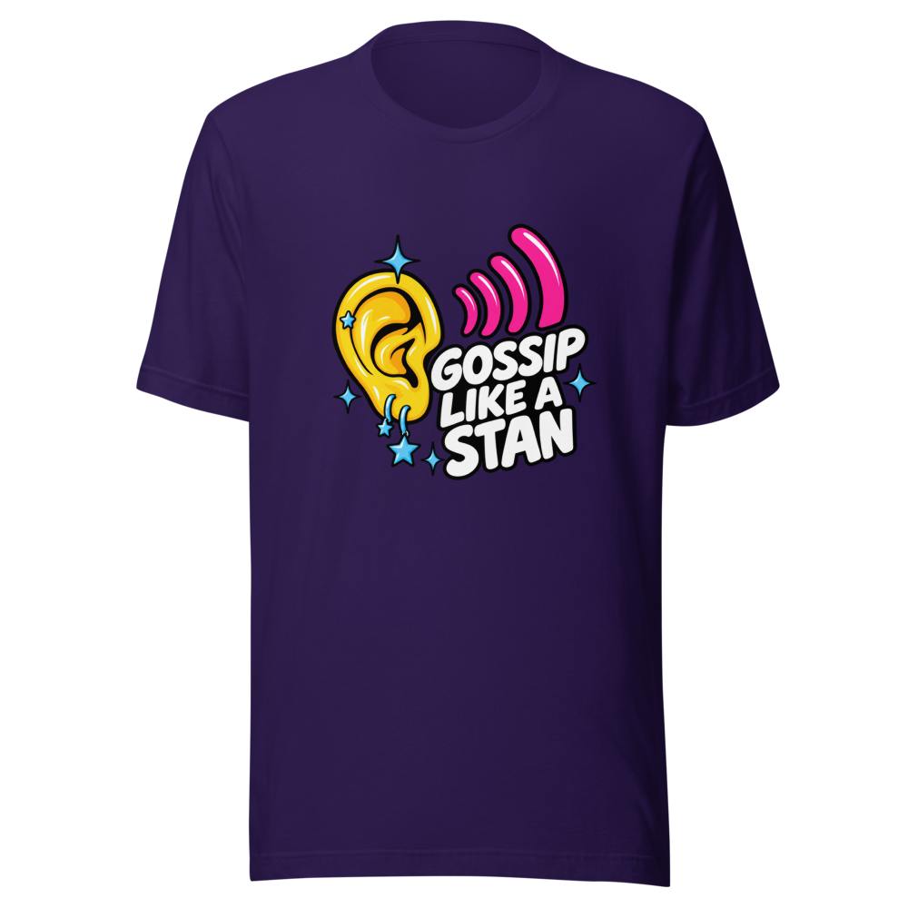 Gossip Like A Stan Viral Tweet T-Shirt - Image 3