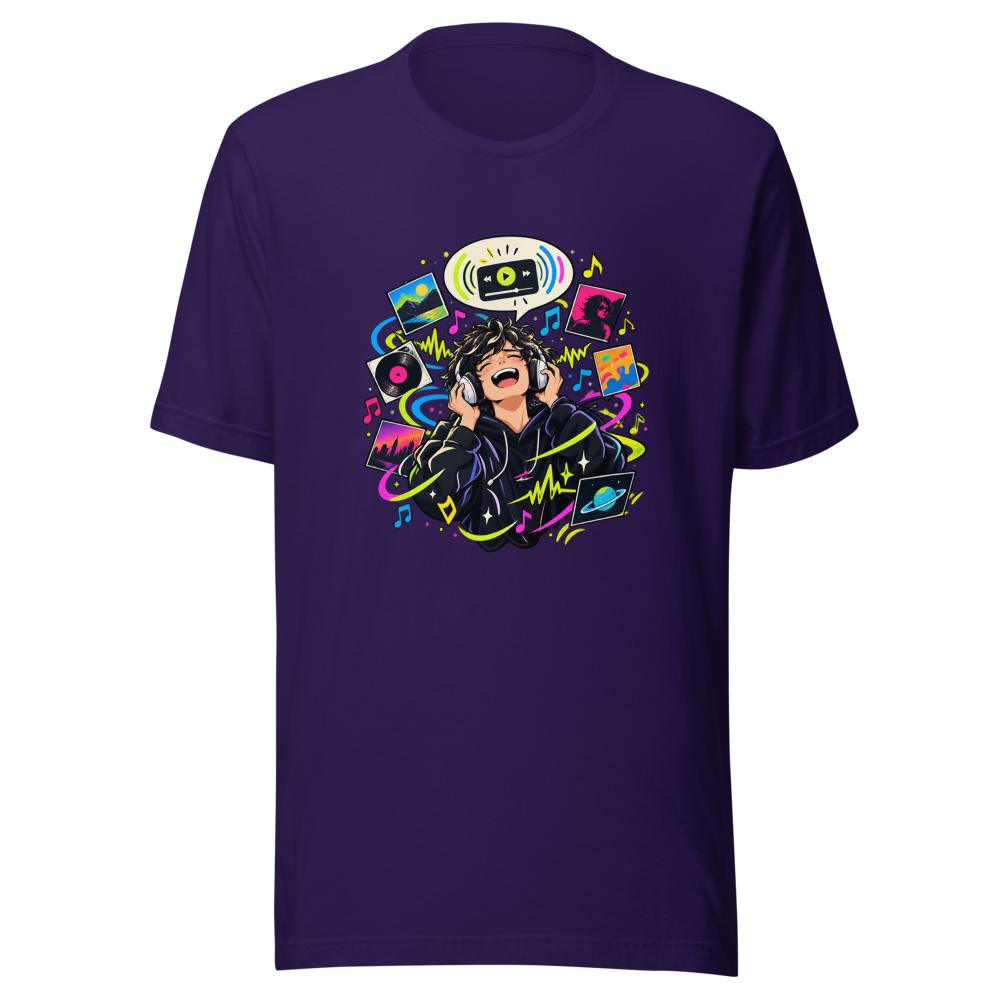 Music Rec Vibes Tee - How It Feels - Image 3