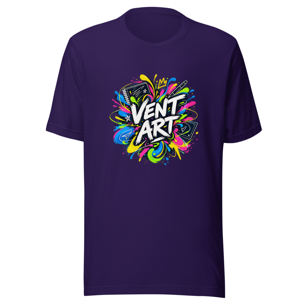 Vent Art Vibes: Express Yourself Tee - Image 3