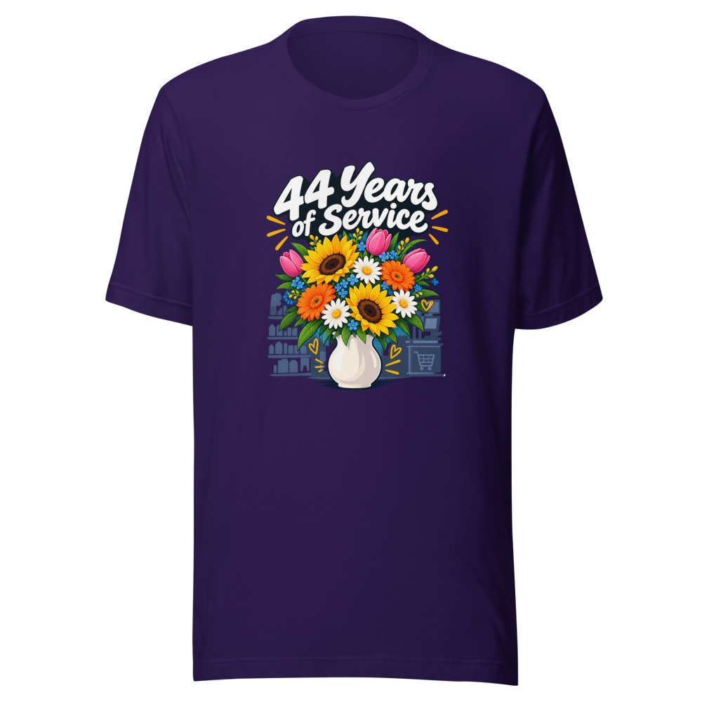 Gayle's 44 Years of Service Retirement Tee - Image 3