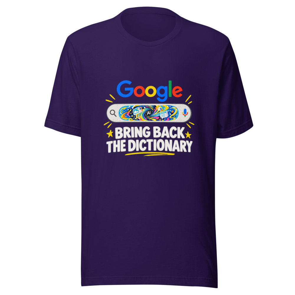 Google AI Overview Definition Replacement Tee - Image 3