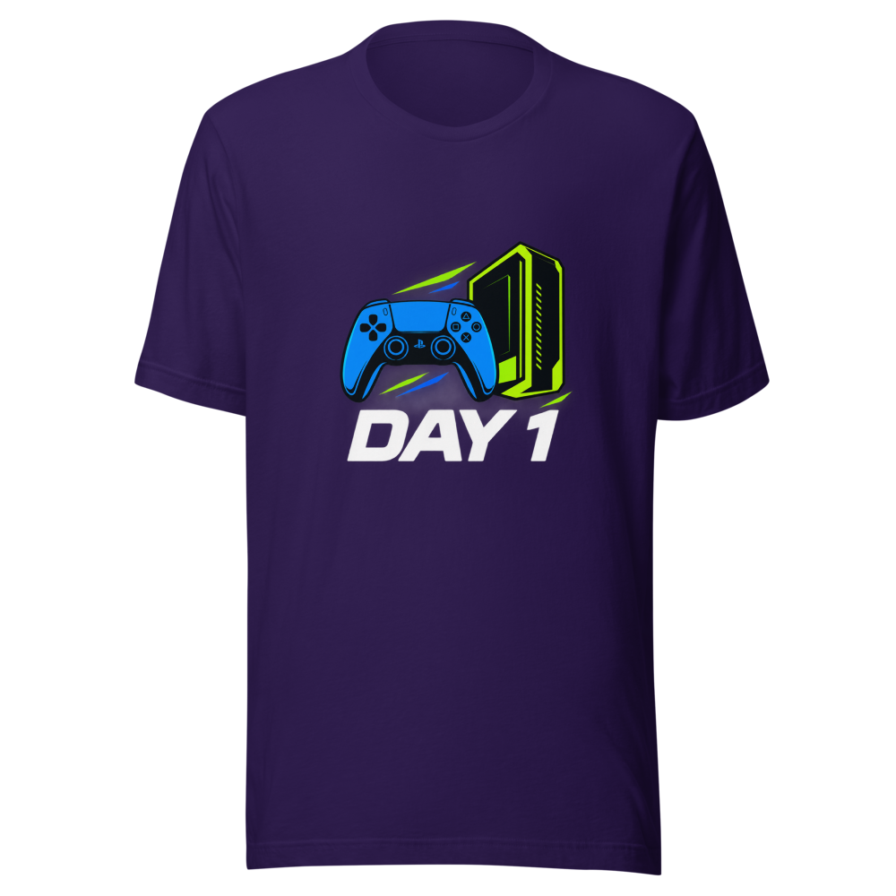 GTA 6 PS5 PC Day 1 Hype T-Shirt - Image 3