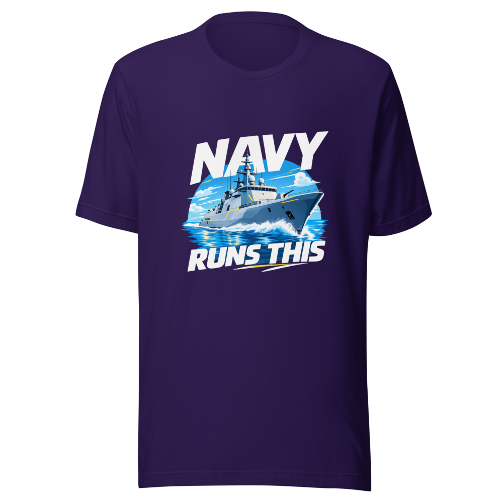 Navy Runs This Shirt - Get Yours Now! - Image 3