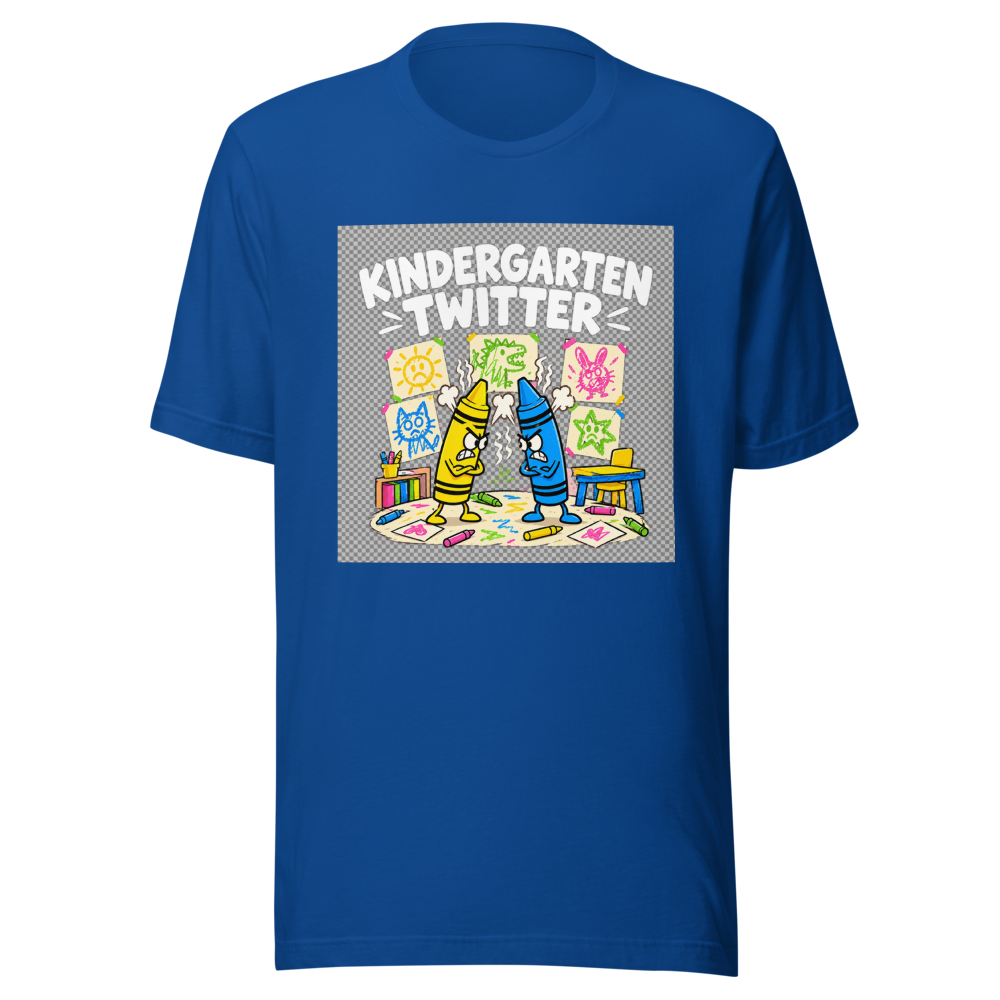 Kindergarten Twitter Is Heating Up Funny T-Shirt - Image 8