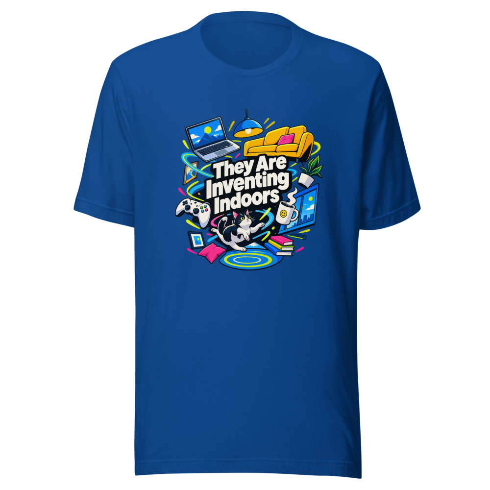 They Are Inventing Indoors T-Shirt - Image 8