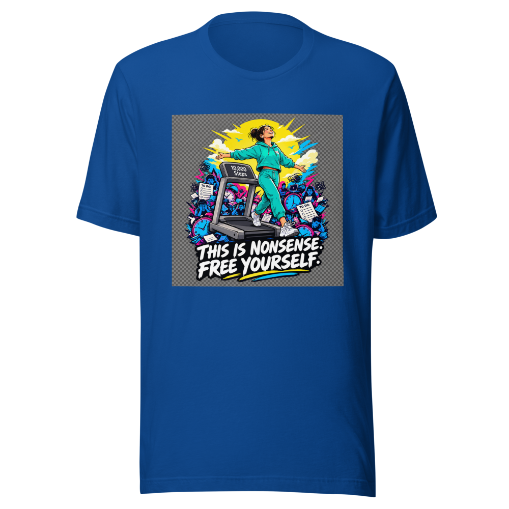 Escape the Hustle Culture Propaganda T-Shirt - Image 8