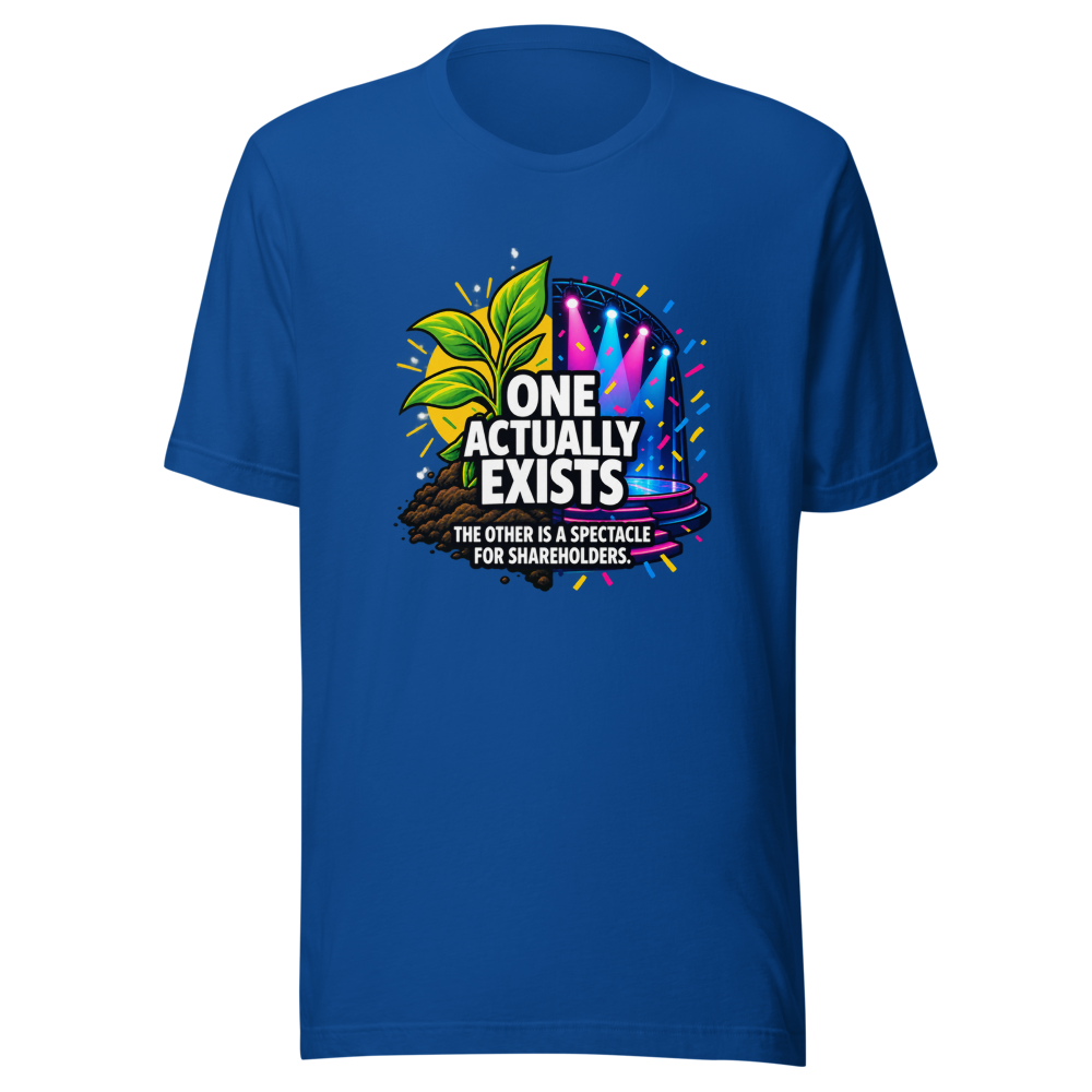 Shareholder Spectacle vs. Real Deal T-Shirt - Image 8