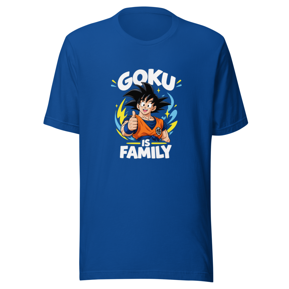Goku Is Family Not Bae Anime Fan T-Shirt - Image 7